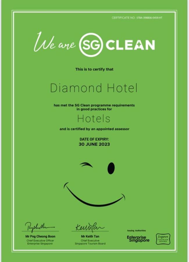 Diamond Hotel Singapur Dış mekan fotoğraf